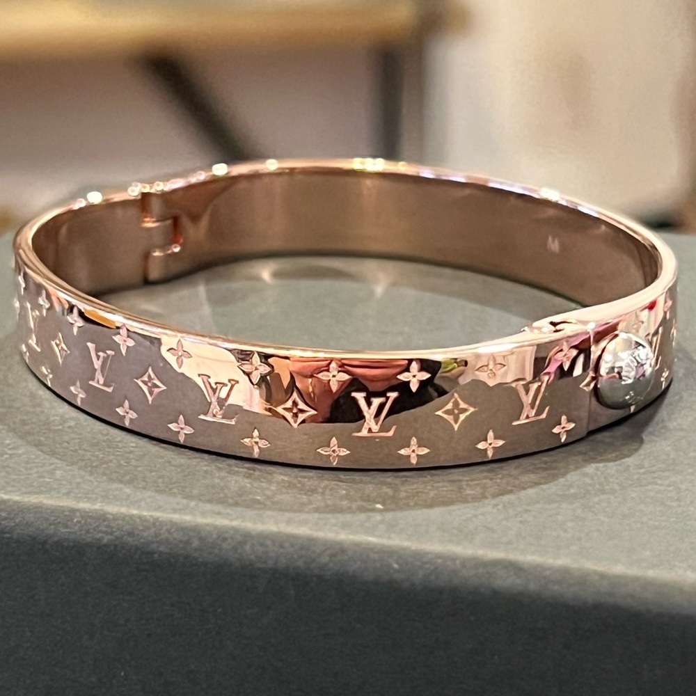 Louis Vuitton Nanogram Rose Gold Bracelet - Picture 10 of 10